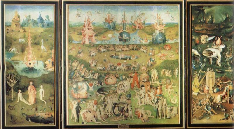 Heronymus Bosch Garden of Earthly Delights Germany oil painting art